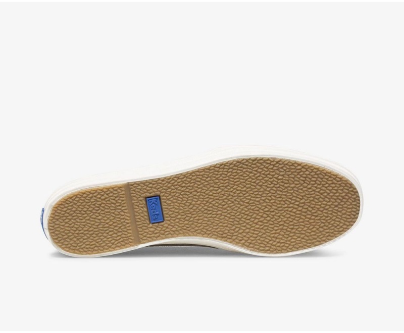 Keds Triple Decker Suede Grey | 1507-UQXPO