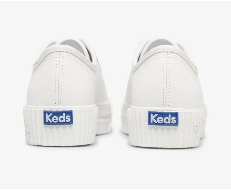 Keds Triple Kick AMP Leather White | 3610-GNKPZ