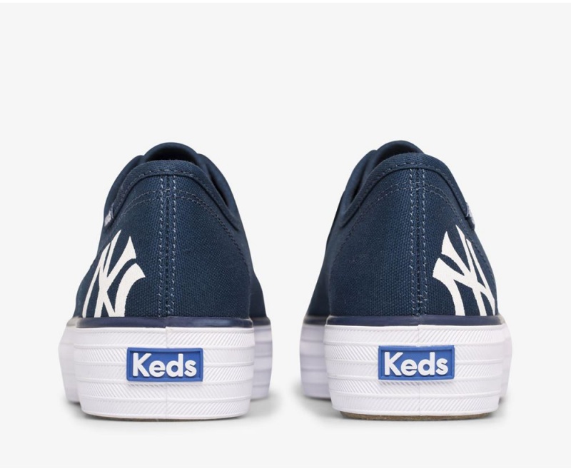 Keds Triple Kick MLB Navy | 4761-BNRDV