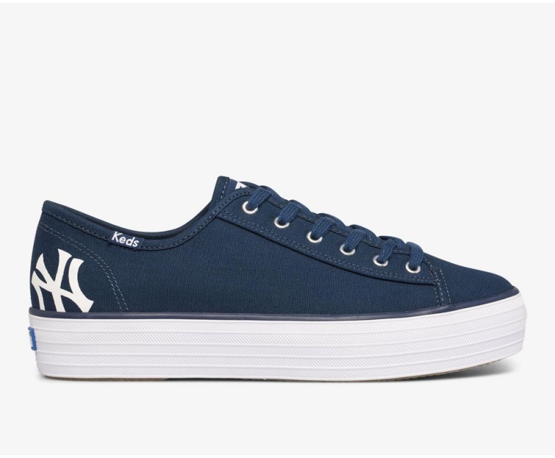 Keds Triple Kick MLB Navy | 4761-BNRDV