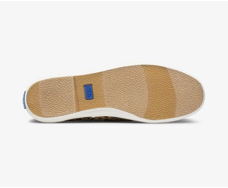 Keds Washable Champion Animal Brown | 7159-WPQUC