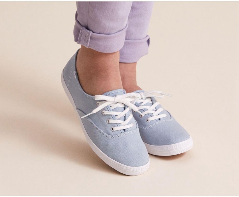 Keds x Organic Cotton Champion Blue | 9804-MRZQI