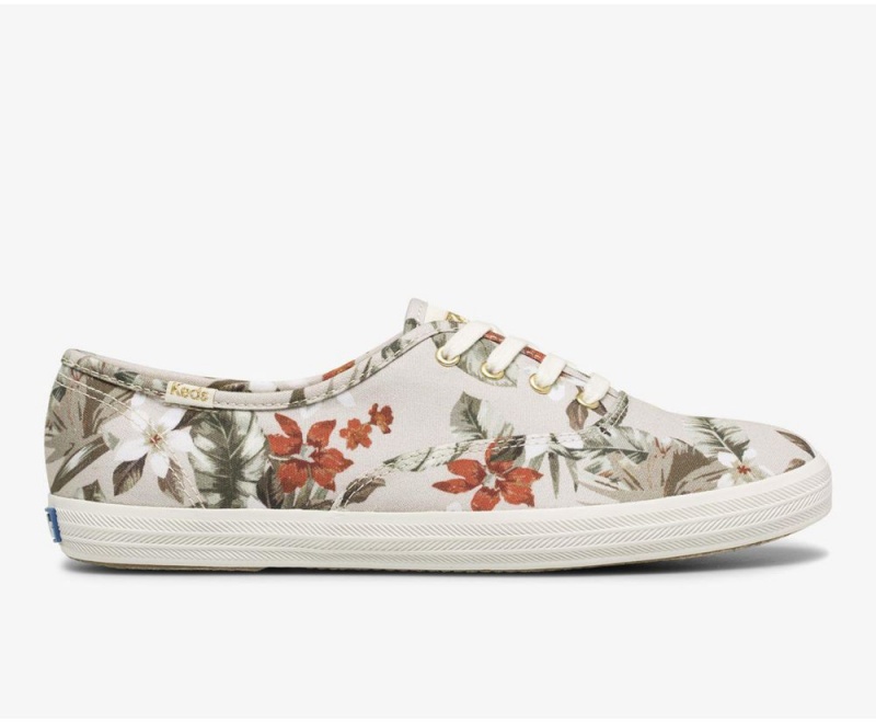 Keds x Organic Cotton Champion Tropical White / Multicolor | 9284-NHVQG