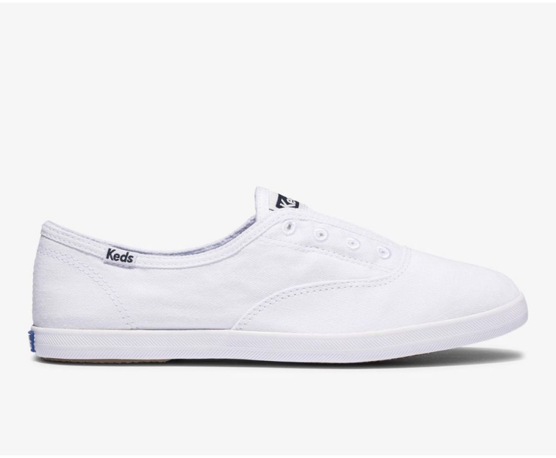 Keds x Organic Cotton Chillax Basics White | 7325-CJUGR