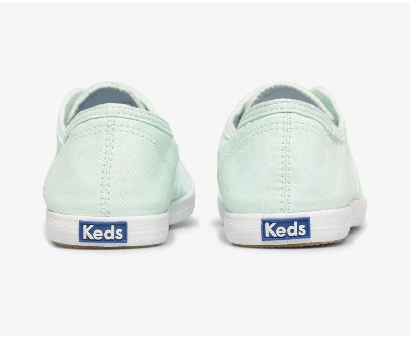 Keds x Organic Cotton Chillax Washable Green | 8670-NSHLV