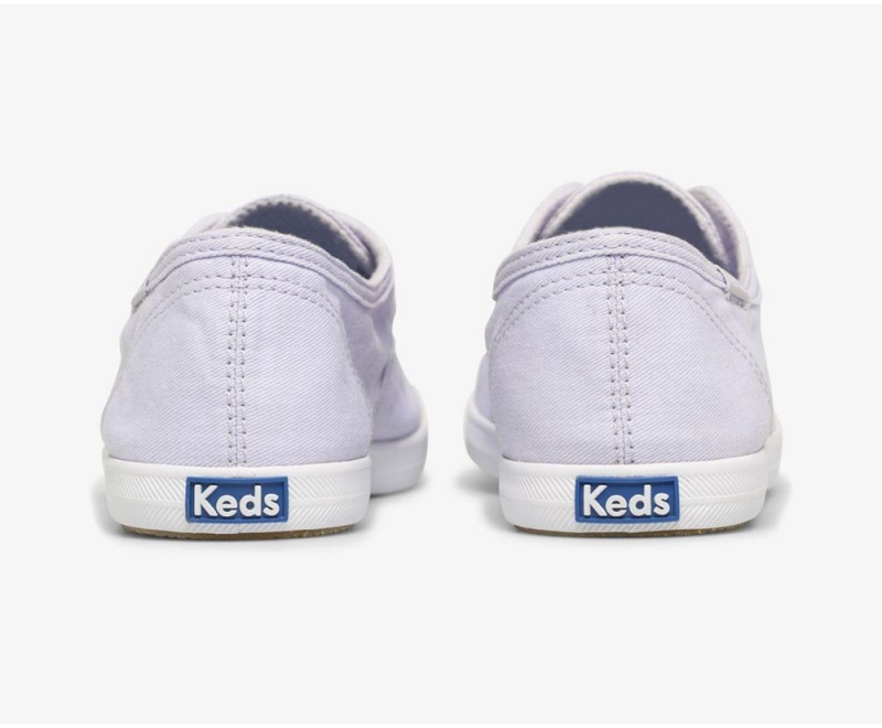 Keds x Organic Cotton Chillax Washable Purple | 5768-QUNPW