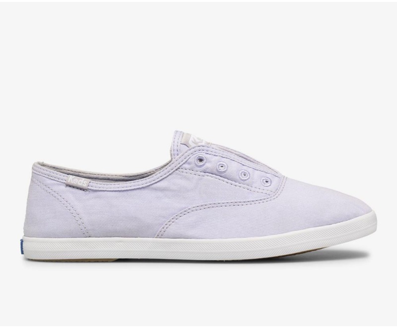 Keds x Organic Cotton Chillax Washable Purple | 5768-QUNPW