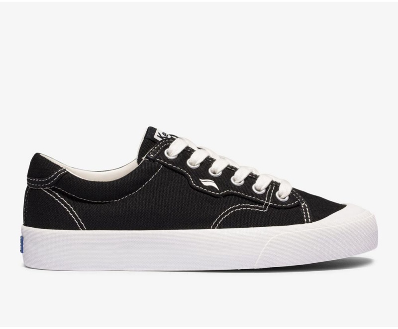 Keds x Organic Cotton Crew Kick 75 Black | 1235-NAVMU