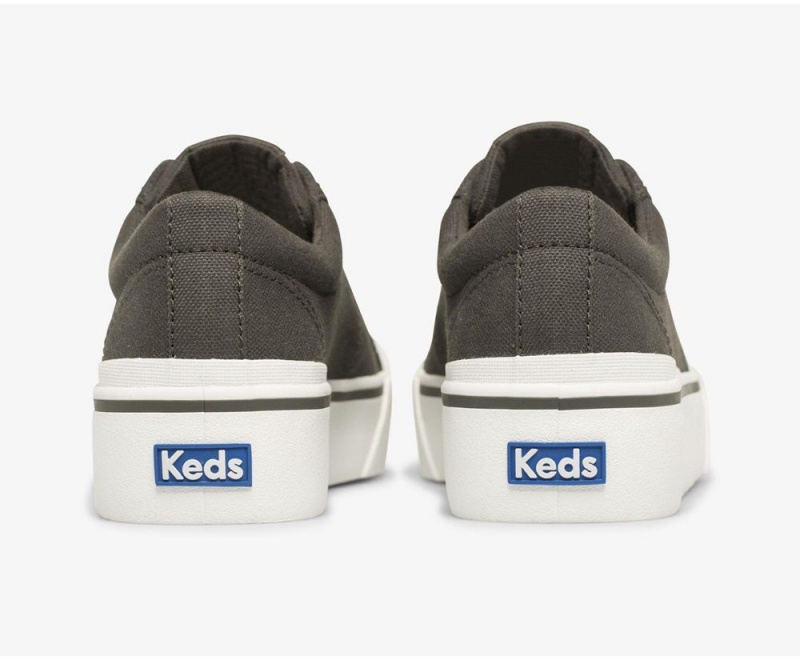 Keds x Organic Cotton Jump Kick Duo Black | 4290-RDAPT