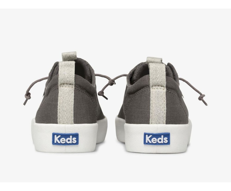 Keds x Organic Cotton Kickback Washable Grey | 2196-DBCHR