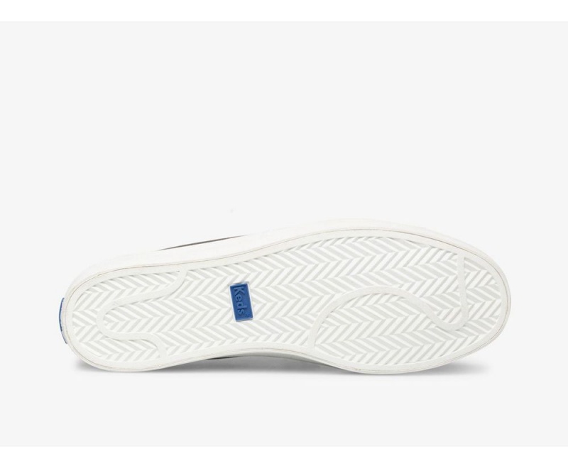 Keds x Organic Cotton Kickback Washable Grey | 2196-DBCHR