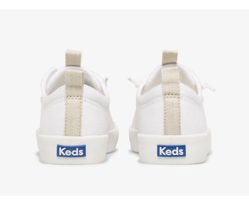 Keds x Organic Cotton Kickback White | 1750-CELUT