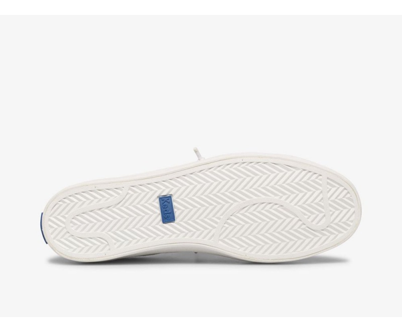 Keds x Organic Cotton Kickback White | 1750-CELUT