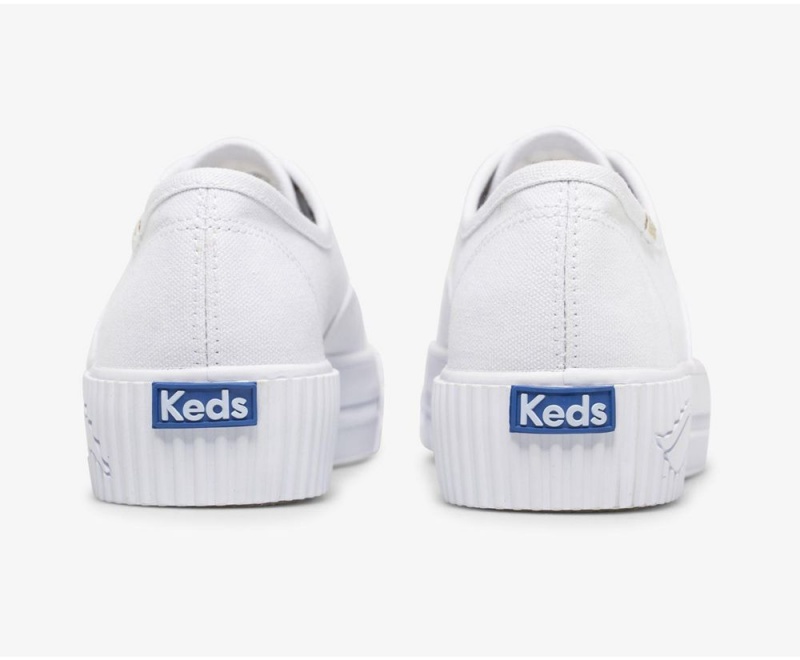 Keds x Organic Cotton Triple AMP White | 6170-KSGVD