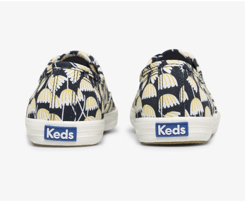 Keds x Organic Cotton Washable Champion Floral Navy / Multicolor | 6109-UIOQK