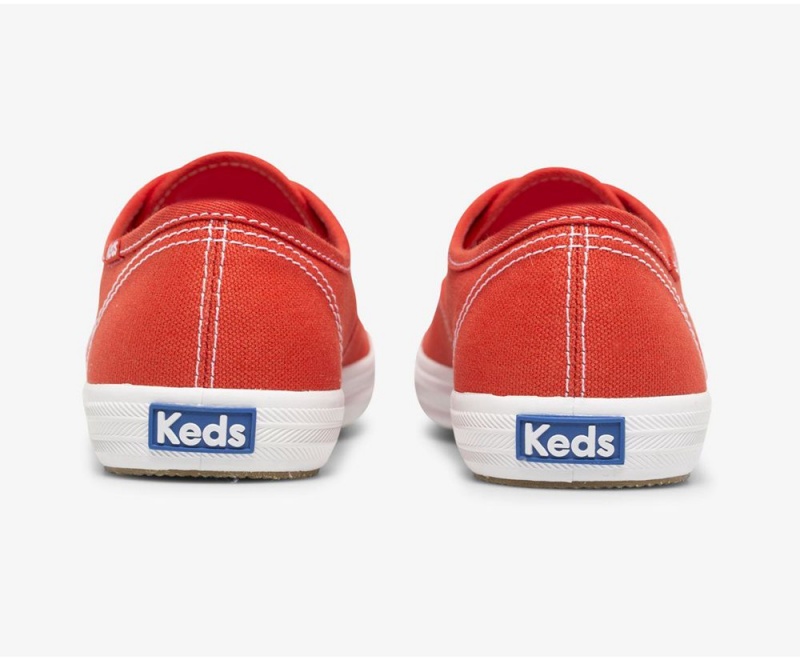 Keds x Organic Cotton Washable Champion Red | 3285-MJNOQ