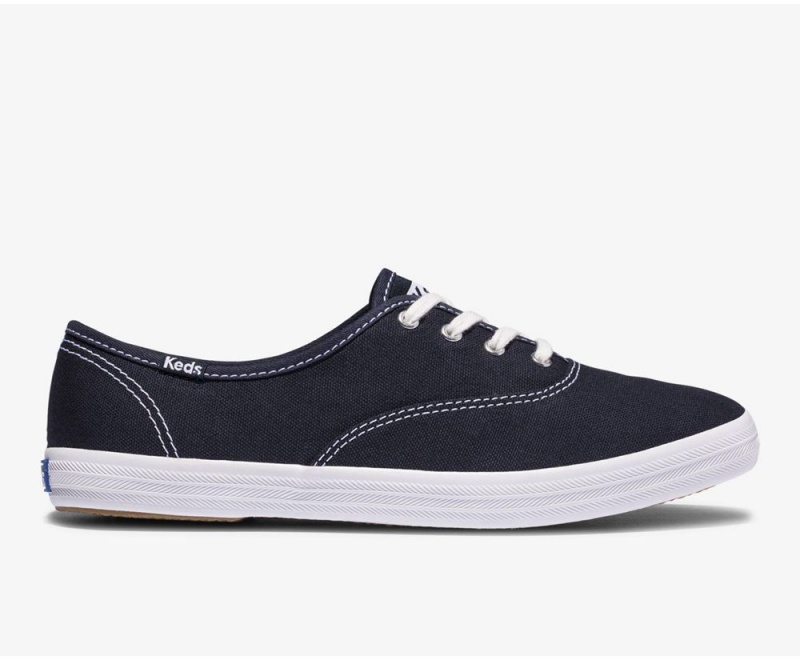 Keds x Organic Cotton Washable Champion Navy | 9247-KVEZI