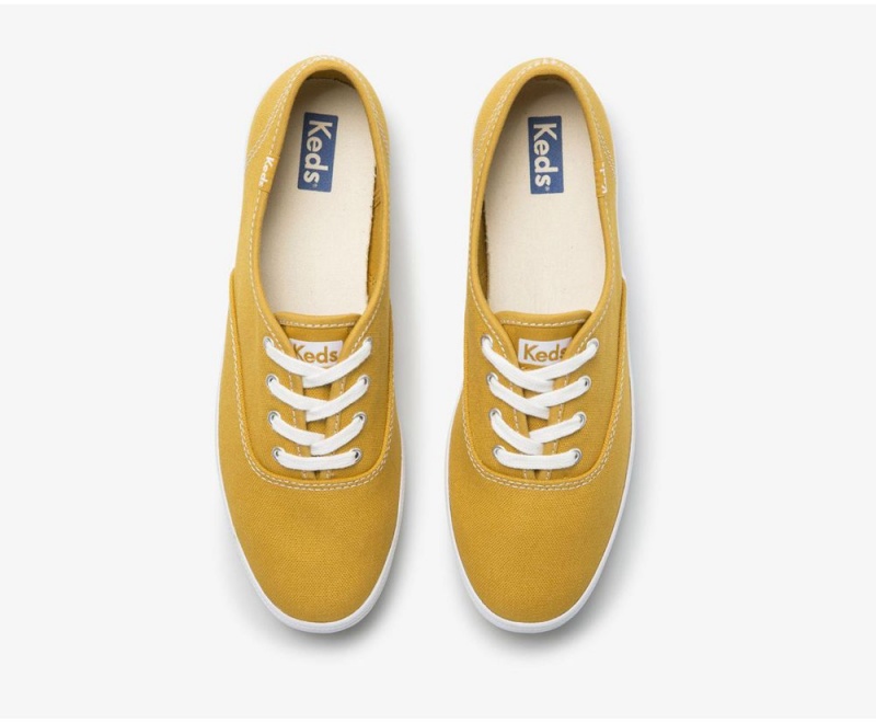 Keds x Organic Cotton Washable Champion Gold | 0164-NVAUF