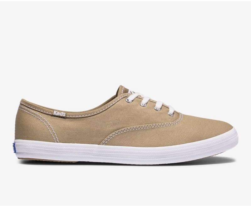 Keds x Organic Cotton Washable Champion Brown | 2735-AOHQR