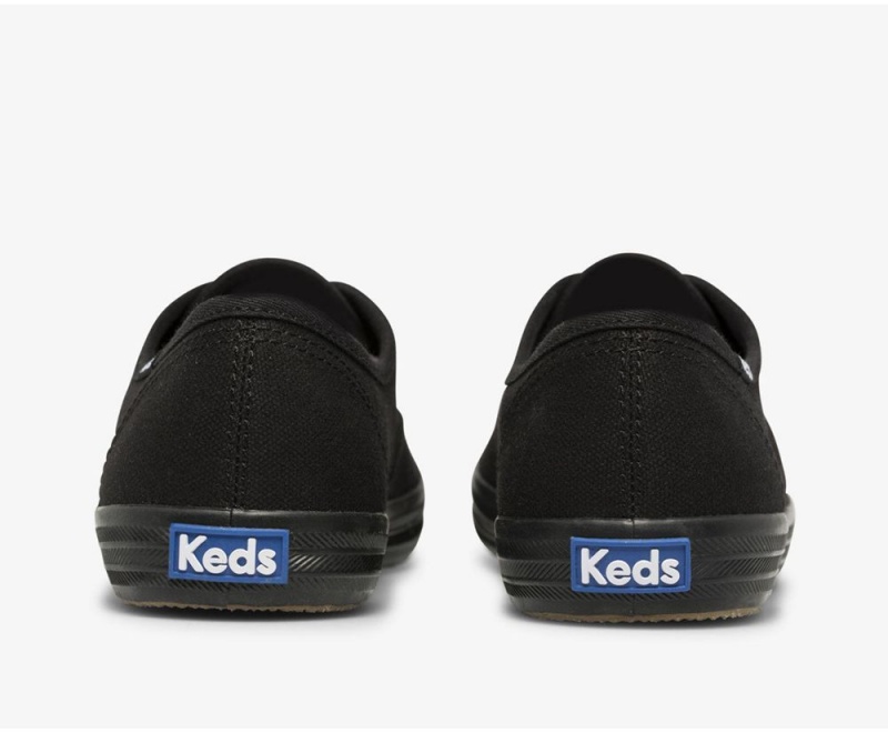 Keds x Organic Cotton Washable Champion Black | 3582-EIGHZ