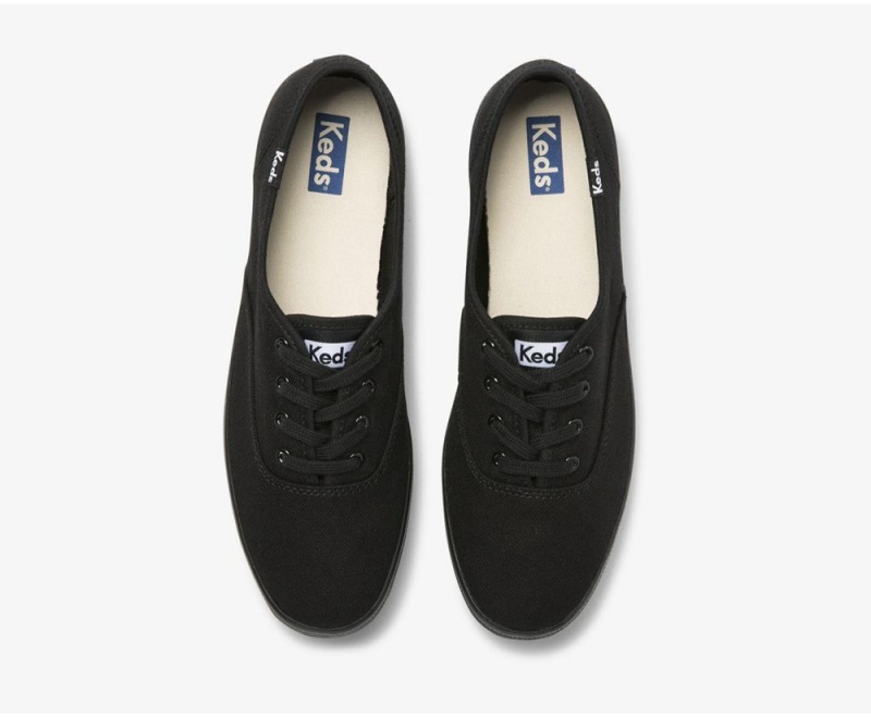 Keds x Organic Cotton Washable Champion Black | 3582-EIGHZ