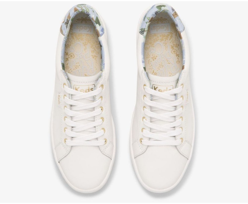 Keds x Rifle Paper Co. Ace Fields White | 2609-YTALD