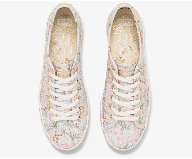 Keds x Rifle Paper Co. Kickstart Meadow White / Multicolor | 5246-EBHYV