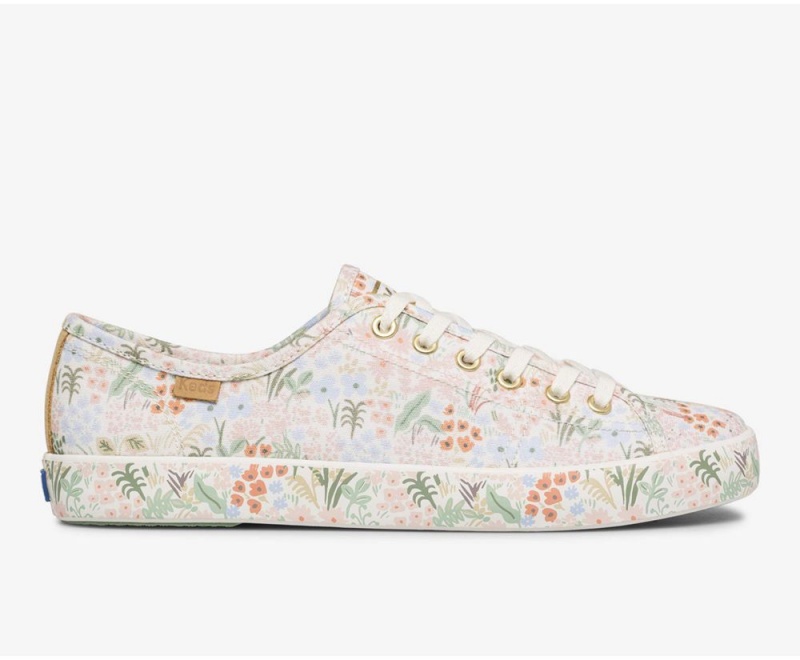 Keds x Rifle Paper Co. Kickstart Meadow White / Multicolor | 5246-EBHYV