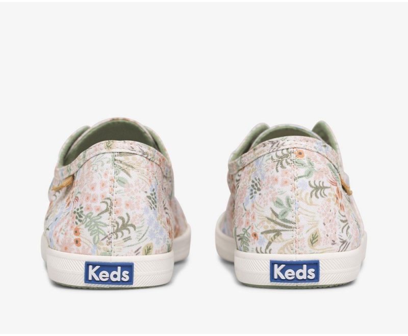 Keds x Rifle Paper Co. Washable Chillax Meadow White / Multicolor | 2806-PYGNC